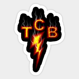 TCB Brand Sticker